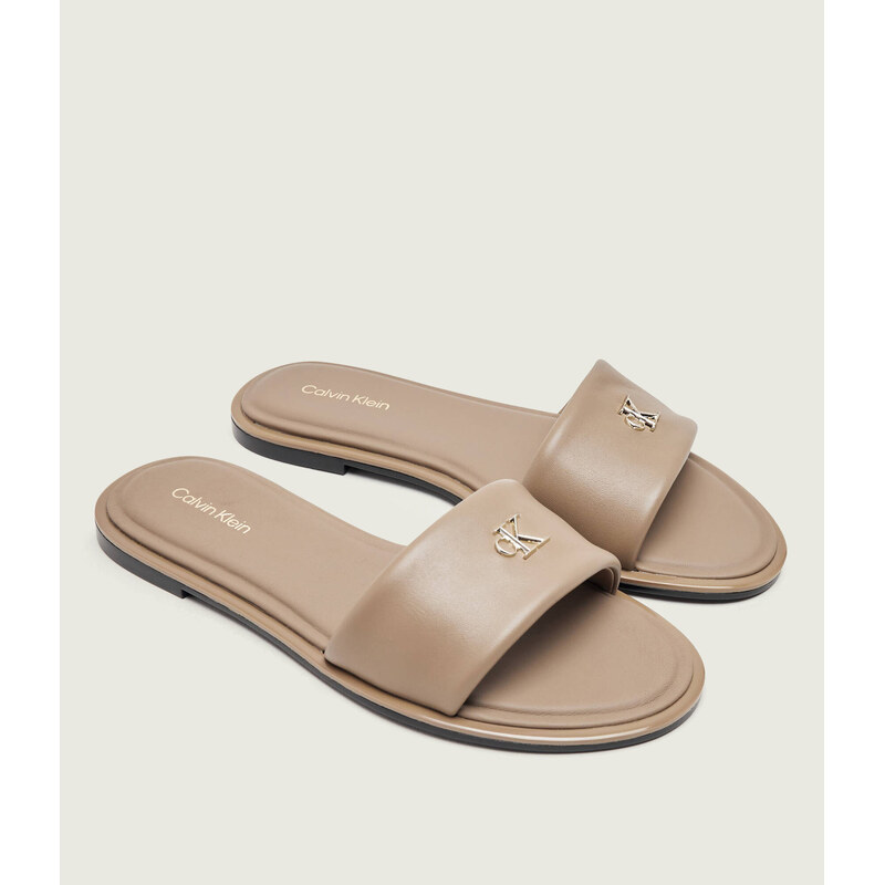 Calvin Klein Kožené pantofle