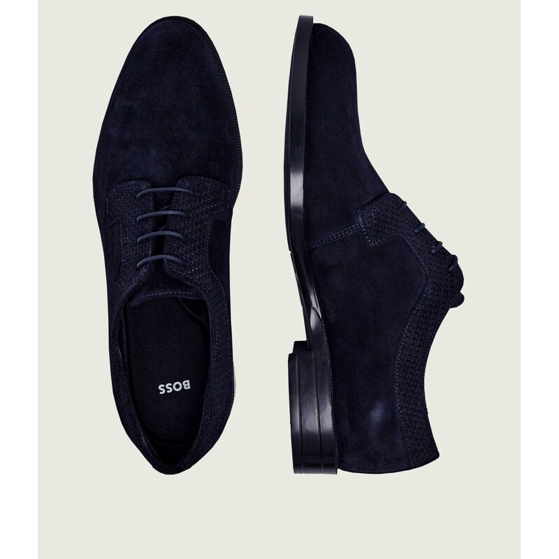 BOSS BLACK Derby boty Tayil_Derb_sdwv | semiš