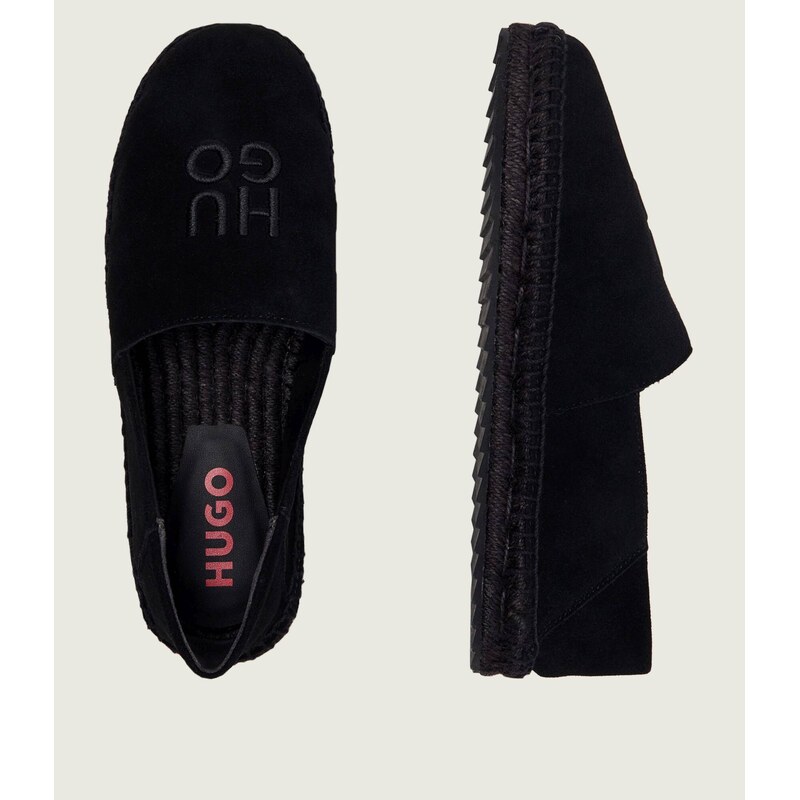 HUGO Espadrilky Sannes_slon_sd | semiš