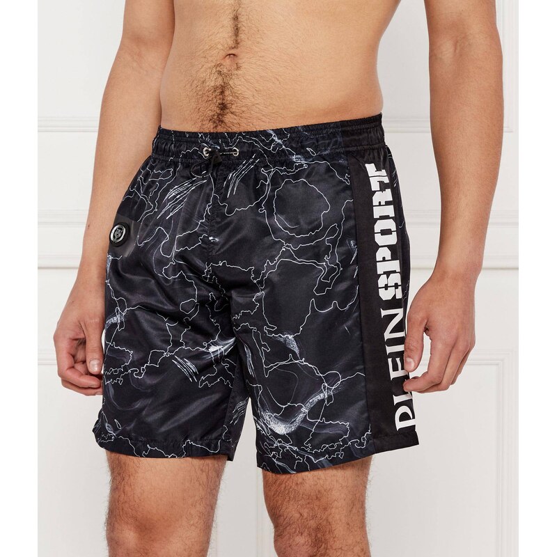 Plein Sport Koupací šortky | Regular Fit