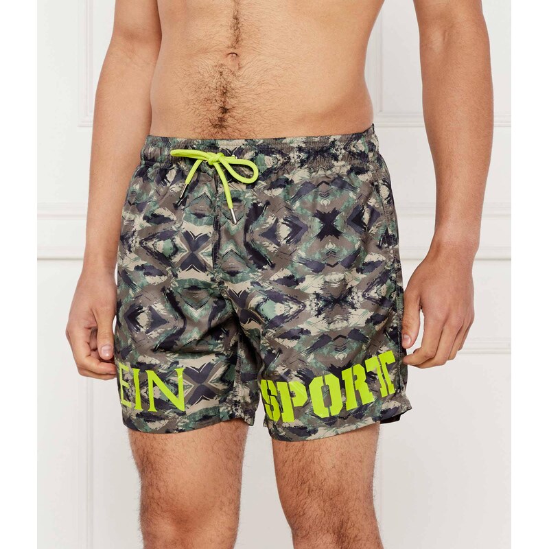 Plein Sport Koupací šortky | Regular Fit