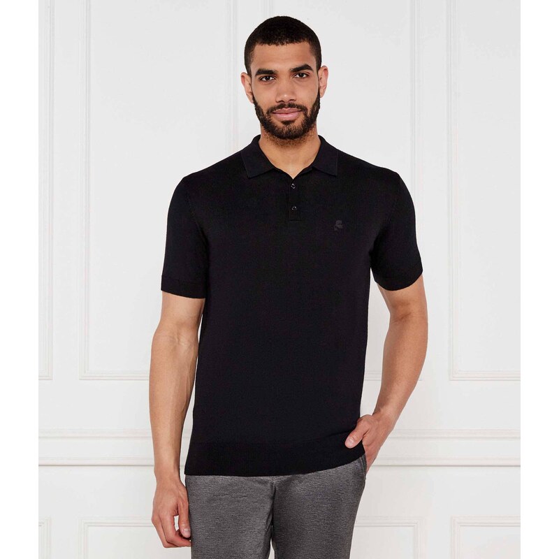 Karl Lagerfeld Vlněné polokošile | Regular Fit