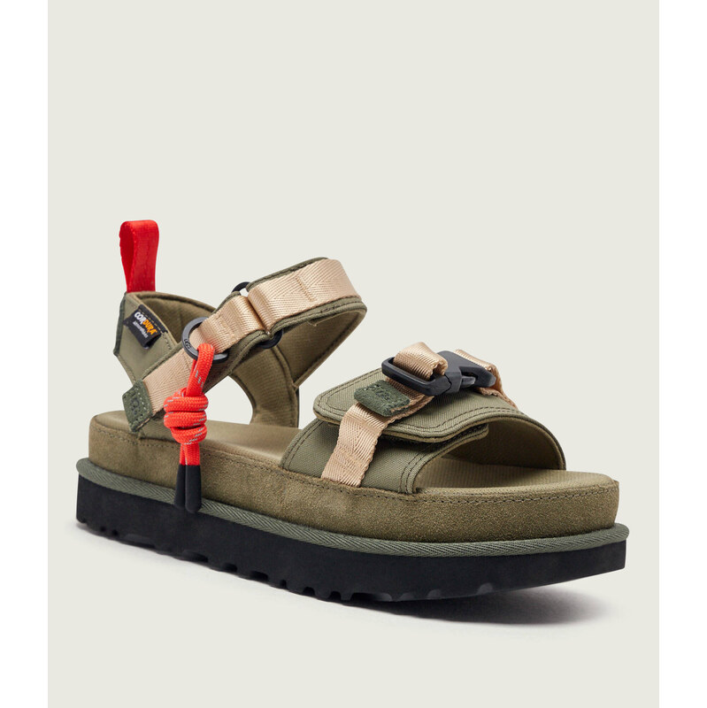 UGG Sandály GOLDENSTAR WILDWOOD | semiš 115606407