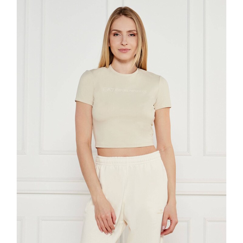 EA7 Tričko | Cropped Fit