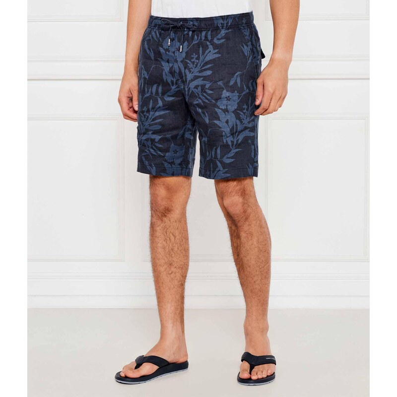 Tommy Hilfiger Lněné šortky HARLEM | Regular Fit