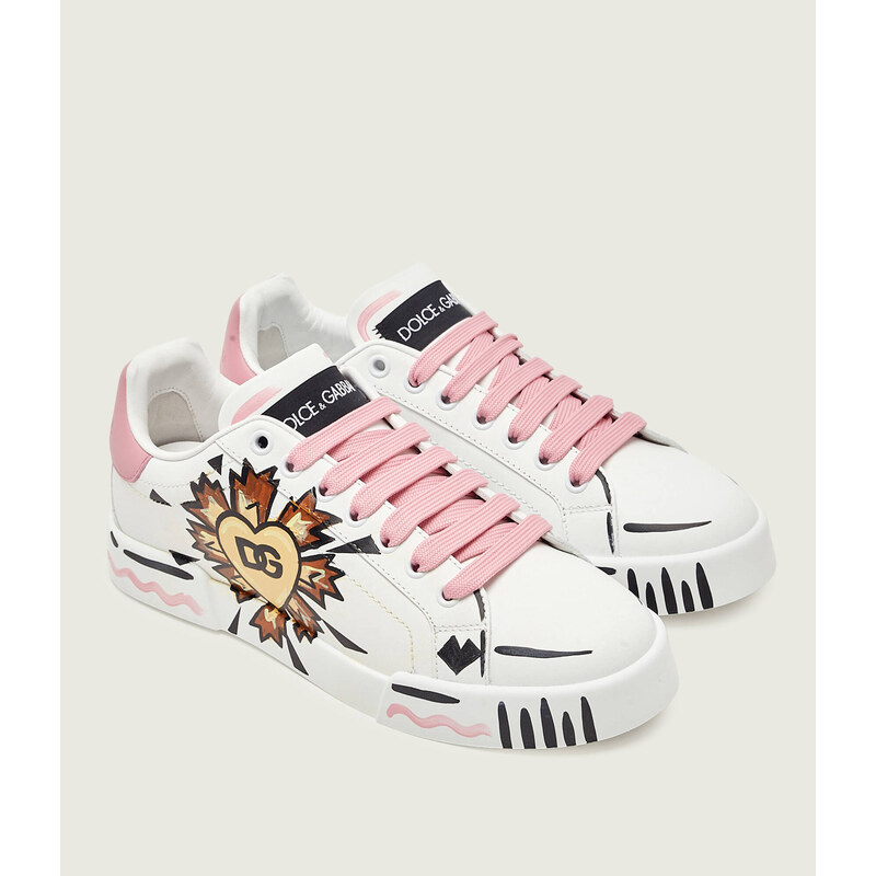 Dolce & Gabbana Kožené tenisky BASSA