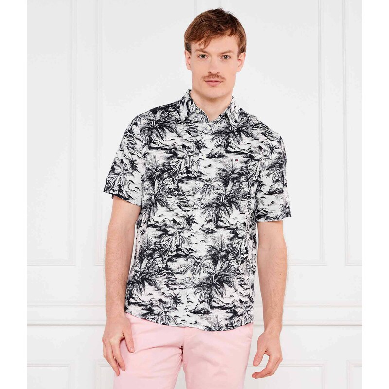 Tommy Hilfiger Lněná košile | Regular Fit