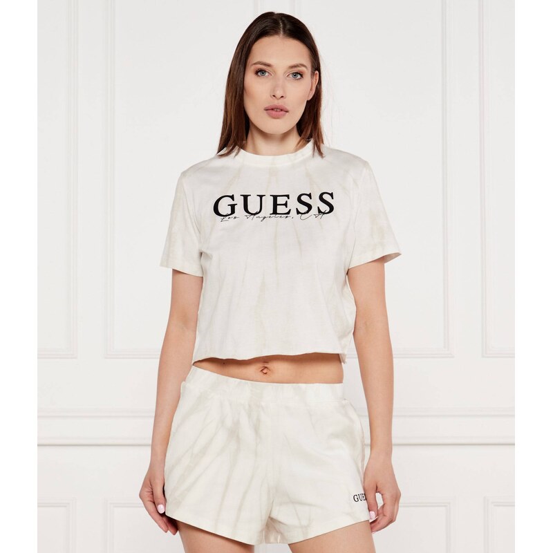 GUESS ACTIVE Tričko GENZIANA | Cropped Fit