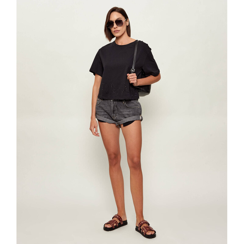 Armani Exchange Tričko | Cropped Fit