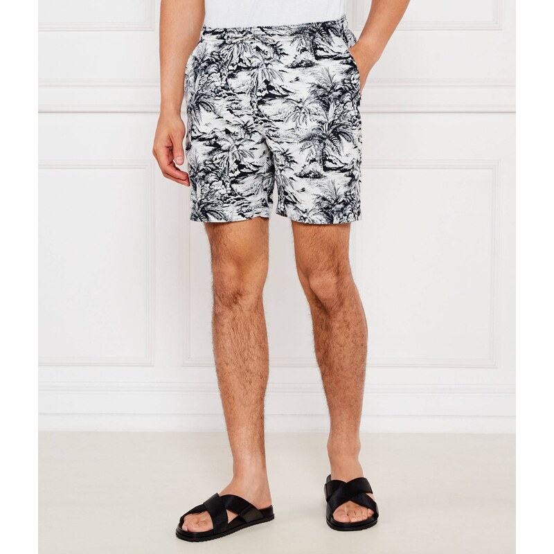Tommy Hilfiger Lněné šortky chino | regular fit