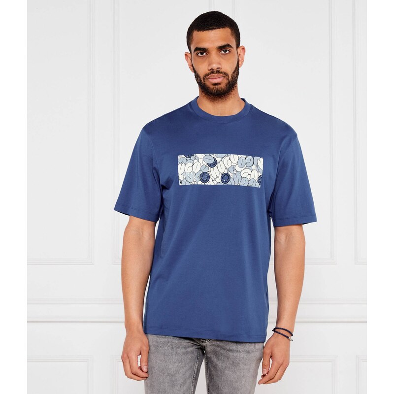 Hugo Blue Tričko Nurix | Regular Fit