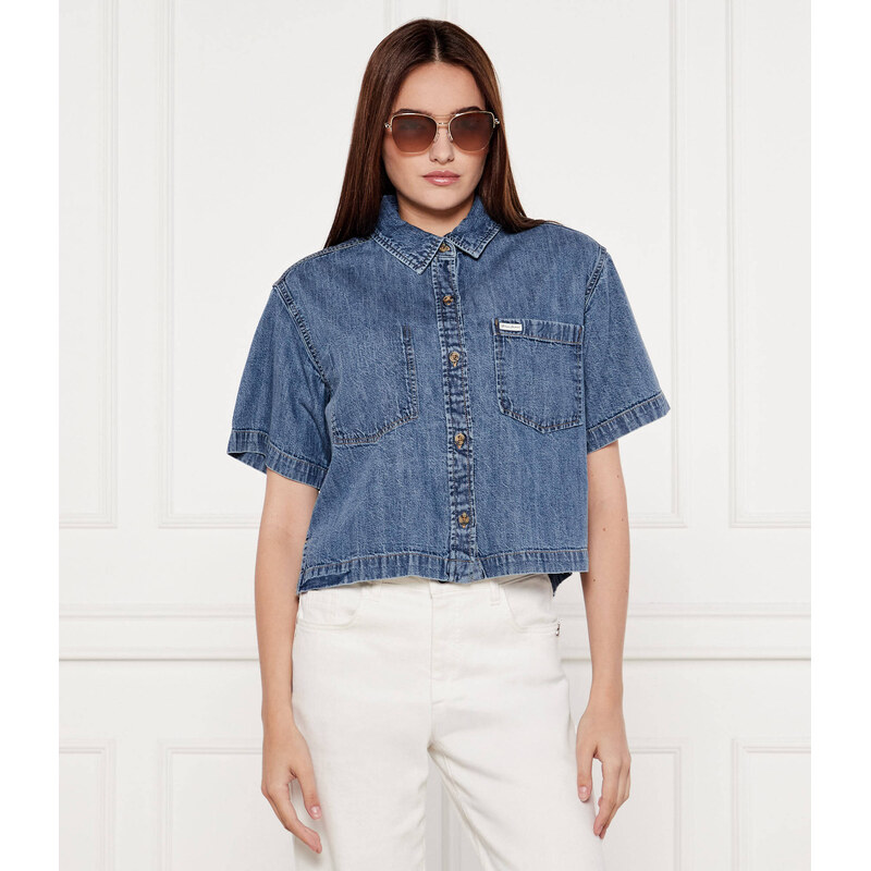 Guess Jeans Džínová košile | Loose fit 105827731