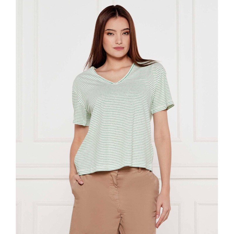 Tommy Hilfiger Tričko | Loose fit přidáním lnu