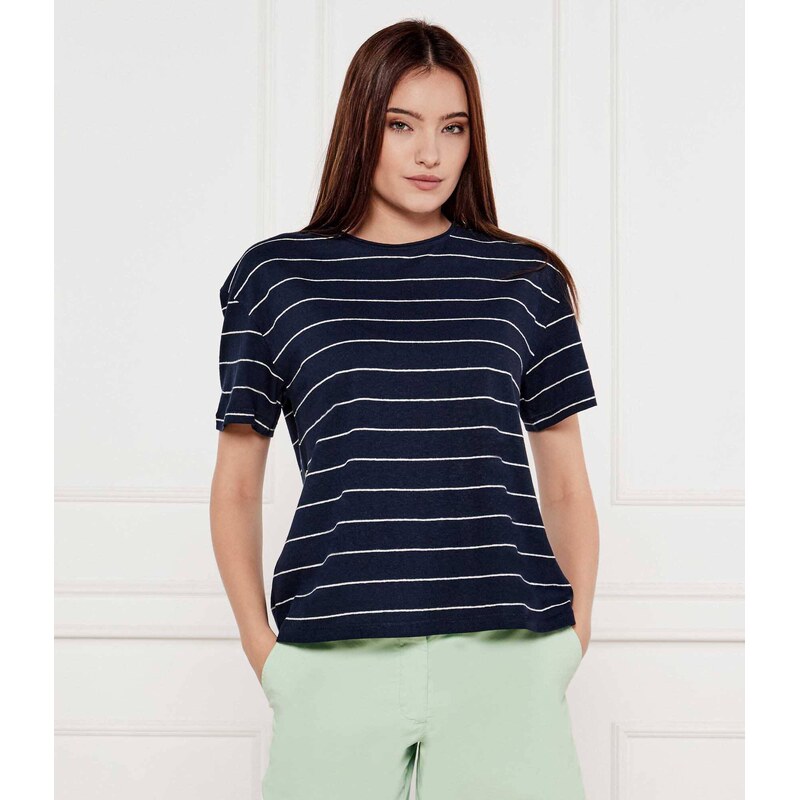 Tommy Hilfiger Tričko | Loose fit přidáním lnu