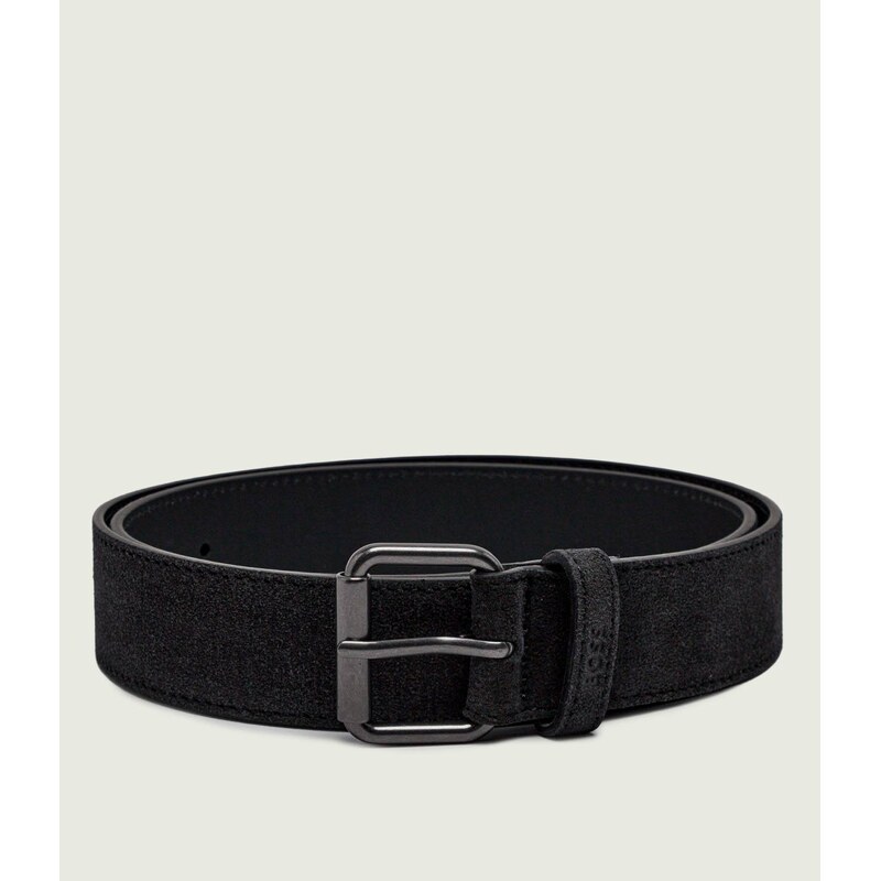 BOSS BLACK Opasek Narun-Sd-St_Sz35 | semiš