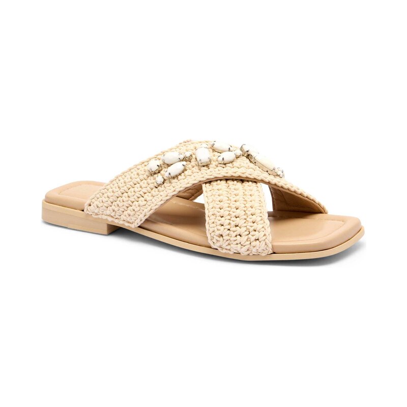 INUIKII Pantofle s přídavkem kůže 105752817