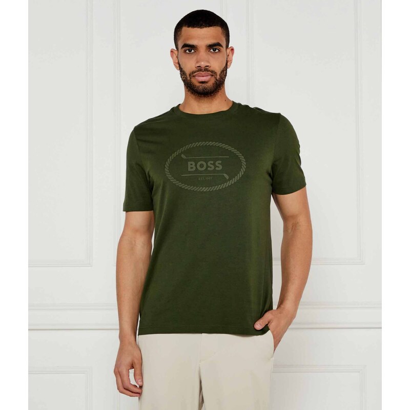 BOSS GREEN Tričko Logo Heritage | Regular Fit