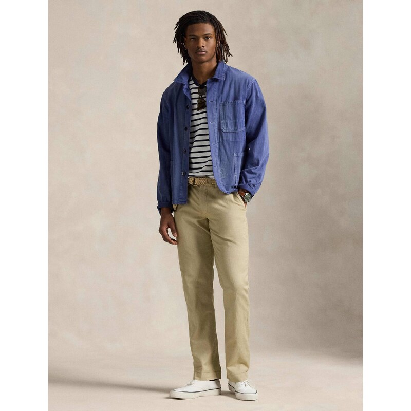POLO RALPH LAUREN Lněné kalhoty | Straight fit