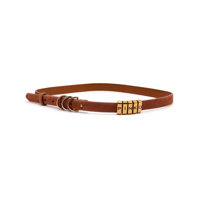 Pinko Kůžoný opasek AGATHA 105692513
