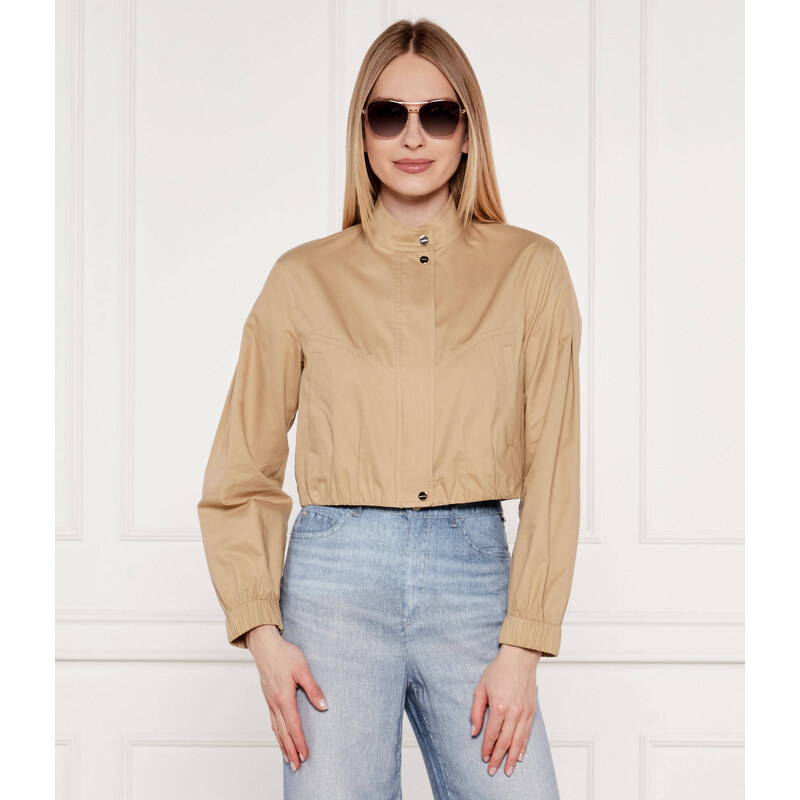 Marc Cain Bunda | Cropped Fit |s příměsí hedvábí 105710927
