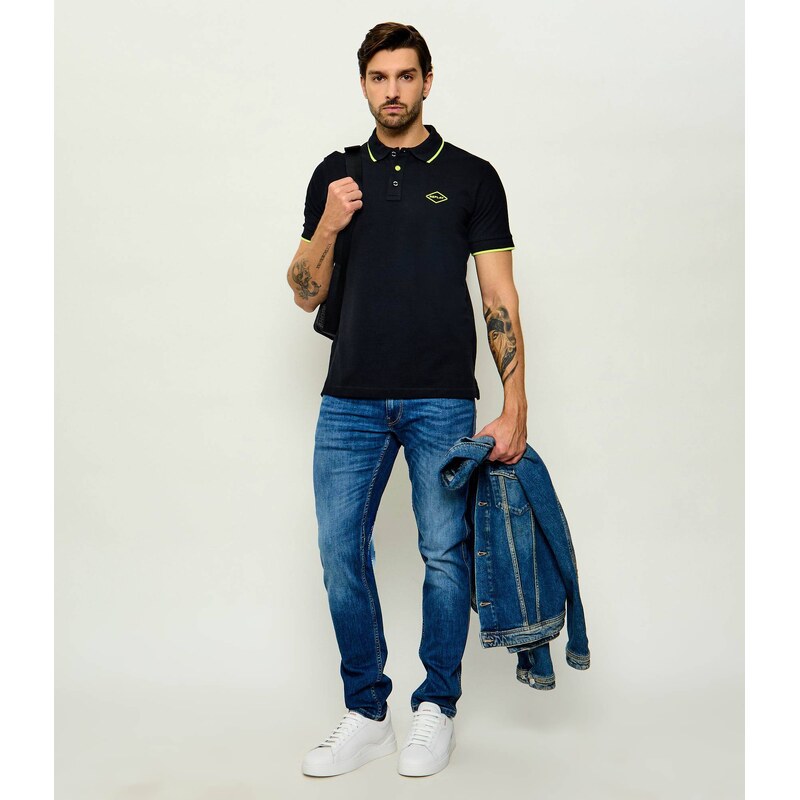 Replay Polokošile | regular fit | stretch pique