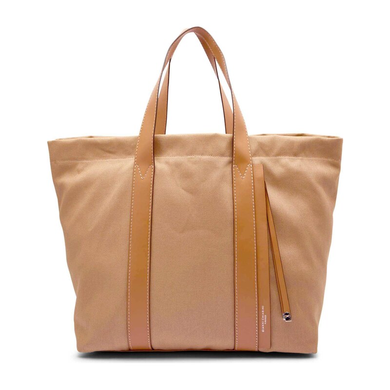 GIANNI CHIARINI Kabelka shopper SARA s přídavkem kůže 107029577