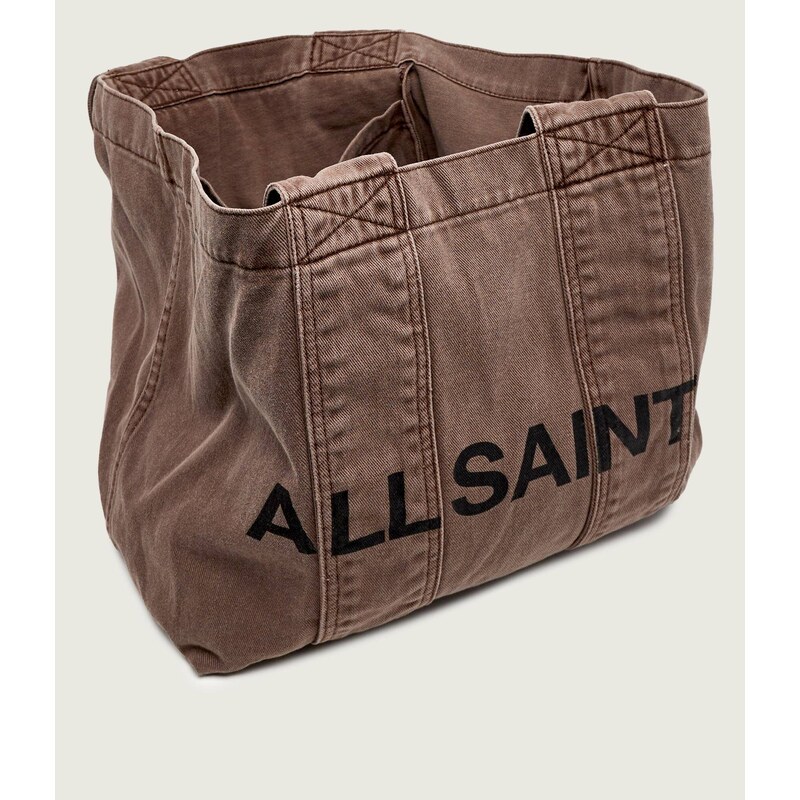 AllSaints Džínová kabelka shopper IZZY