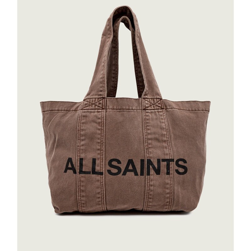 AllSaints Džínová kabelka shopper IZZY
