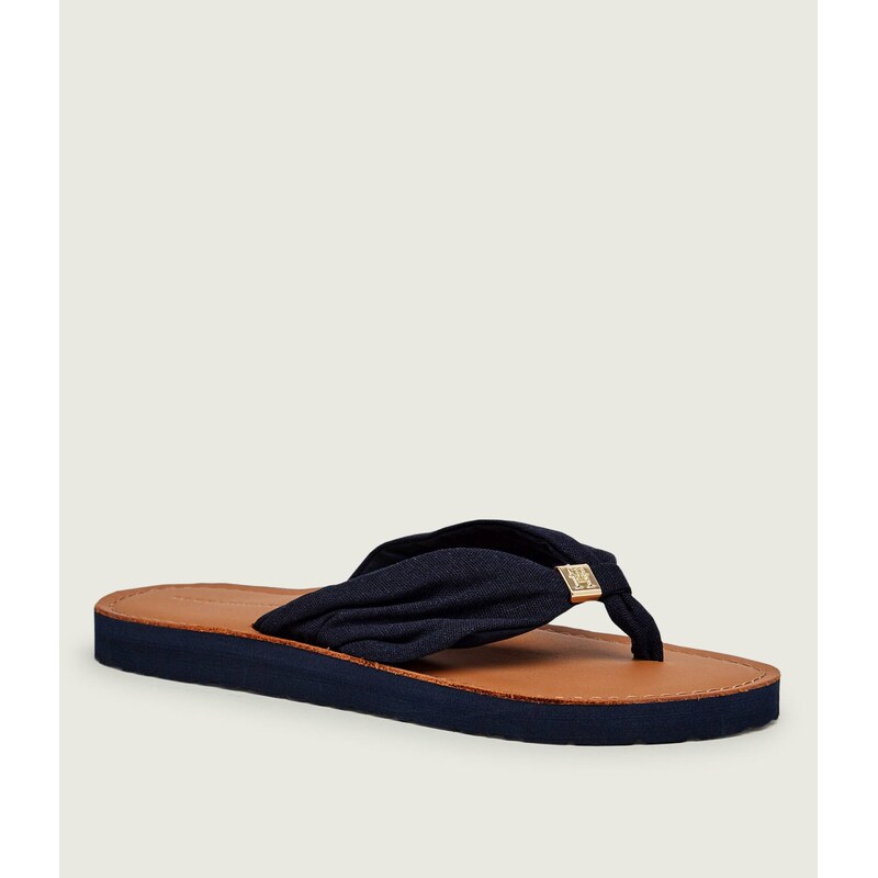Tommy Hilfiger Žabky s přídavkem kůže