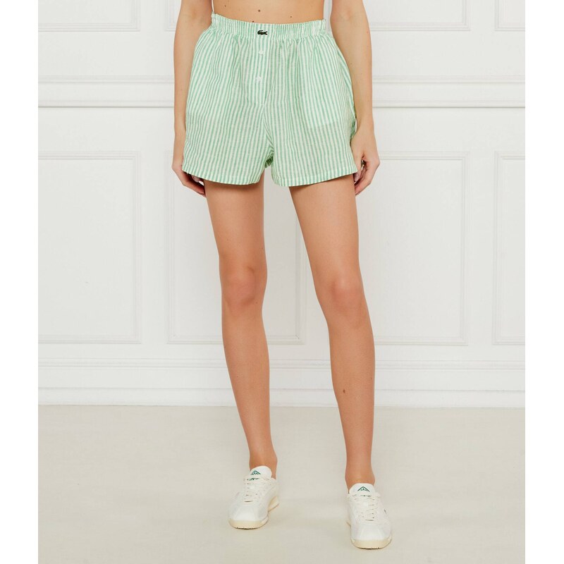 Lacoste Lněné šortky | Loose fit 105628520