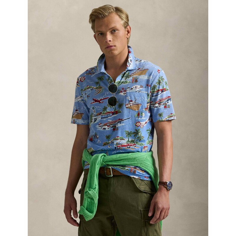 POLO RALPH LAUREN Lněné polokošile | Classic fit