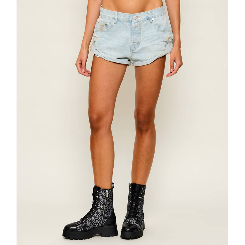 One Teaspoon Džínové šortky BANDITS HEART | Loose fit | low waist 114737636