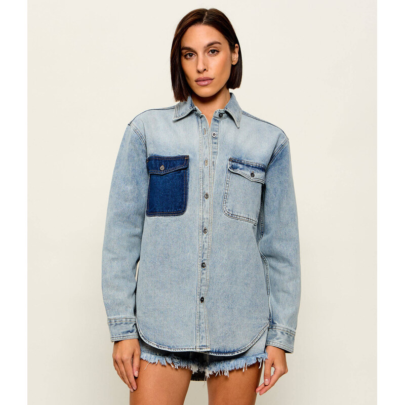 One Teaspoon Džínová košile SAINT TROPEZ | Relaxed fit 114737635