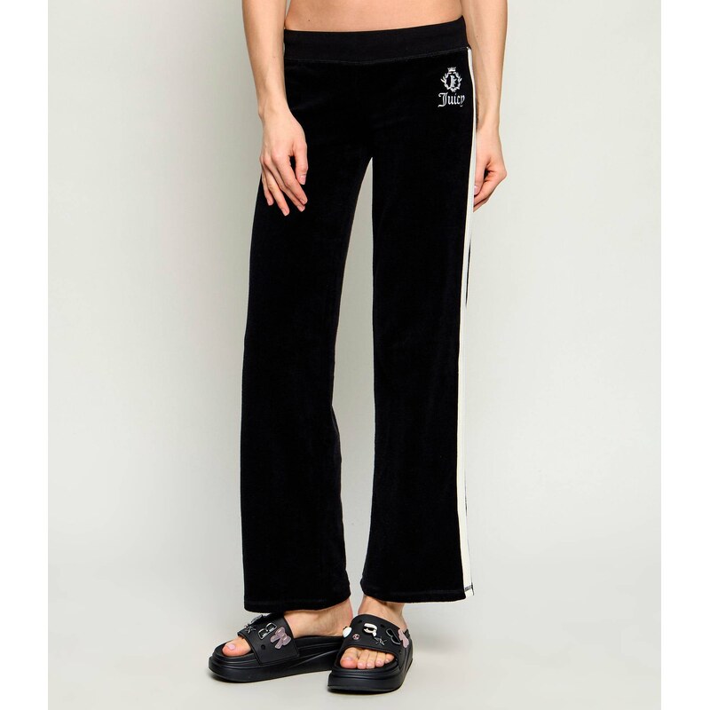 Juicy Couture Tepláky APPLIQUE | flare fit froté 114737647