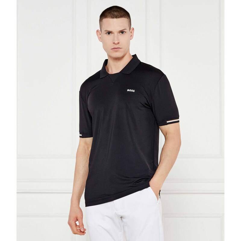 BOSS GREEN Polokošile Palle Mesh | Regular Fit | stretch