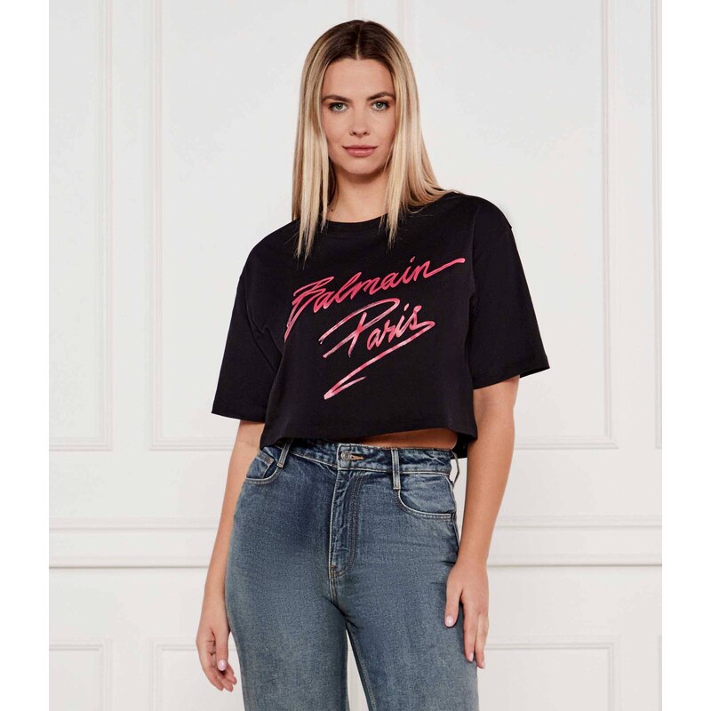Balmain Tričko | Cropped Fit