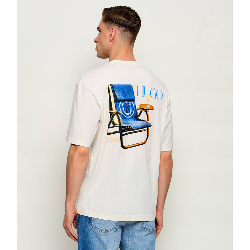 Hugo Blue Tričko Nulaxo | regular fit