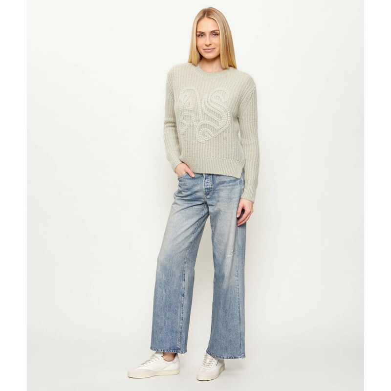 AllSaints Kožené tenisky THELMA | semiš