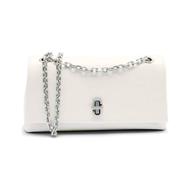 Marc Jacobs Kůžoná kabelka na rameno The Dual Chain Mini Bag