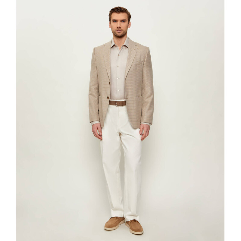 BOSS BLACK Vlněná sako H-Janson-FL-261 | regular fit