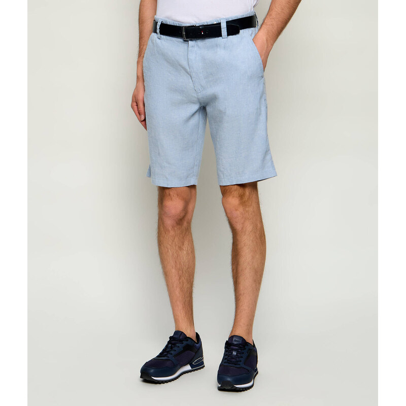 BOSS ORANGE Lněné šortky Chino_DS_3S | Tapered fit