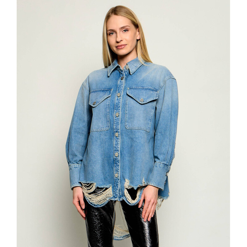DONDUP - made in Italy Džínová bunda RIGID | Oversize fit 114715947
