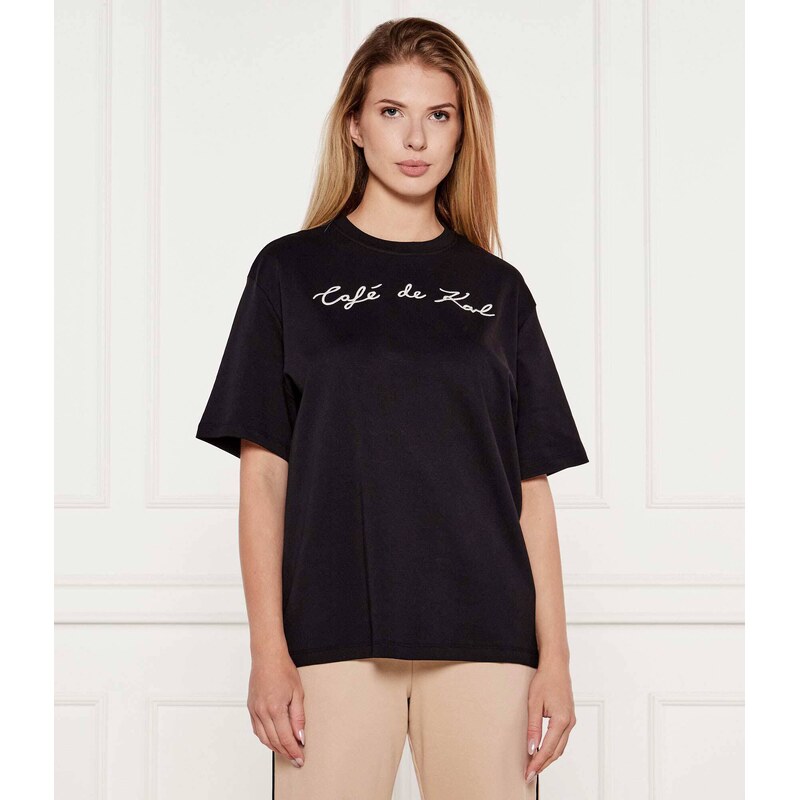 Karl Lagerfeld Tričko Karl Lagerfeld x Jorge Parra | Oversize