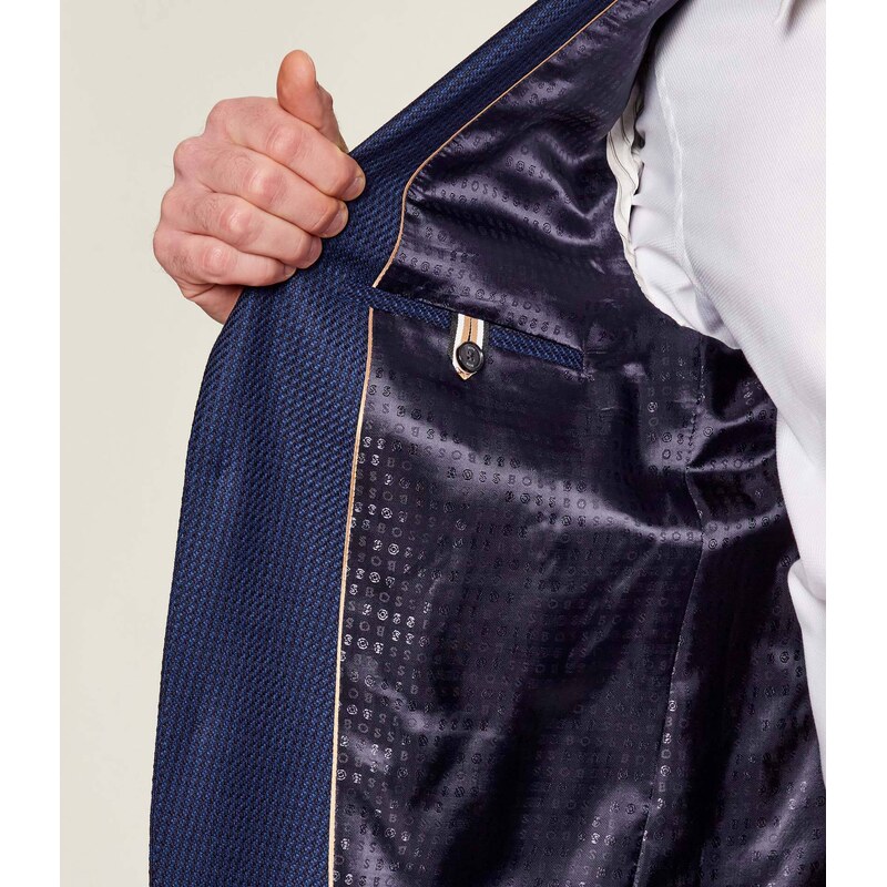 BOSS BLACK Vlněná sako H-Janson-FL-261 | regular fit