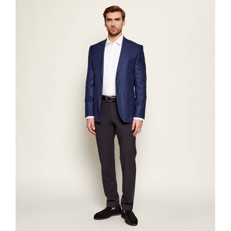 BOSS BLACK Vlněná sako H-Janson-FL-261 | regular fit