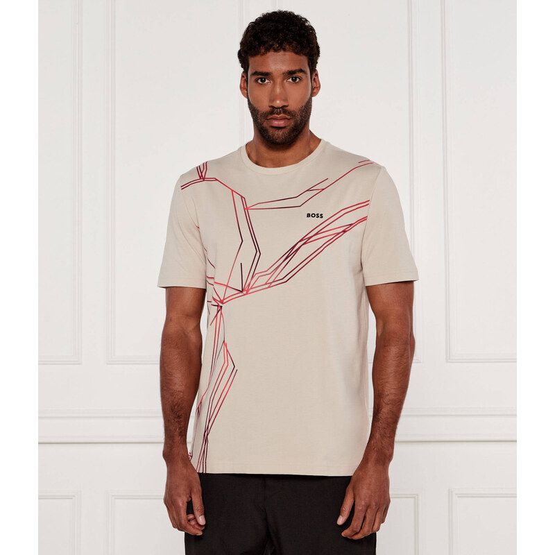 BOSS GREEN Tričko Tee Beetle | Regular Fit | stretch