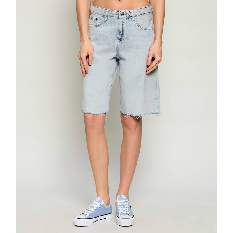 Karl Lagerfeld Jeans Džínové bermudy | Relaxed fit