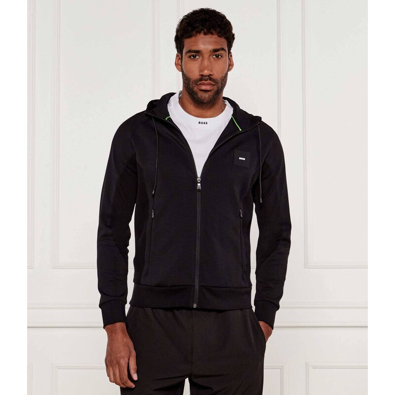 BOSS GREEN Mikina Saggy Rib | Regular Fit