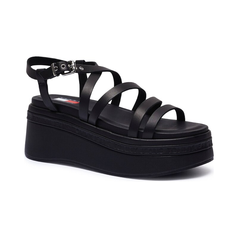 Tommy Jeans Kožené sandály 105259229