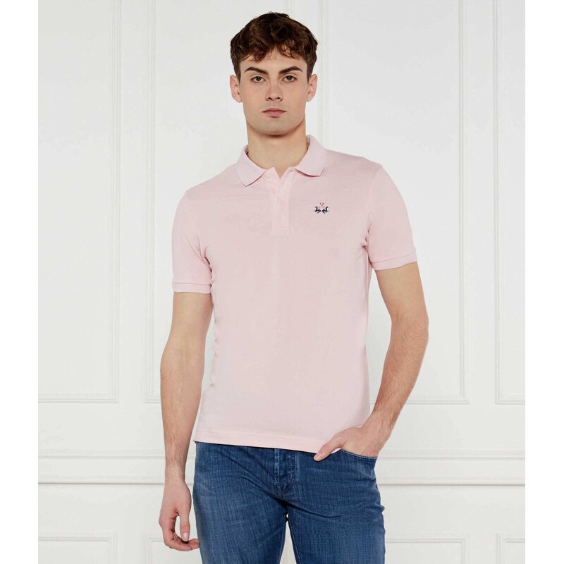 La Martina Polokošile | Slim Fit | stretch pique